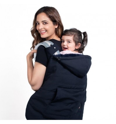 Cobertor Porteo Invierno Wombat Azul Marino - Clínica Ana Hueso Fisioterapia