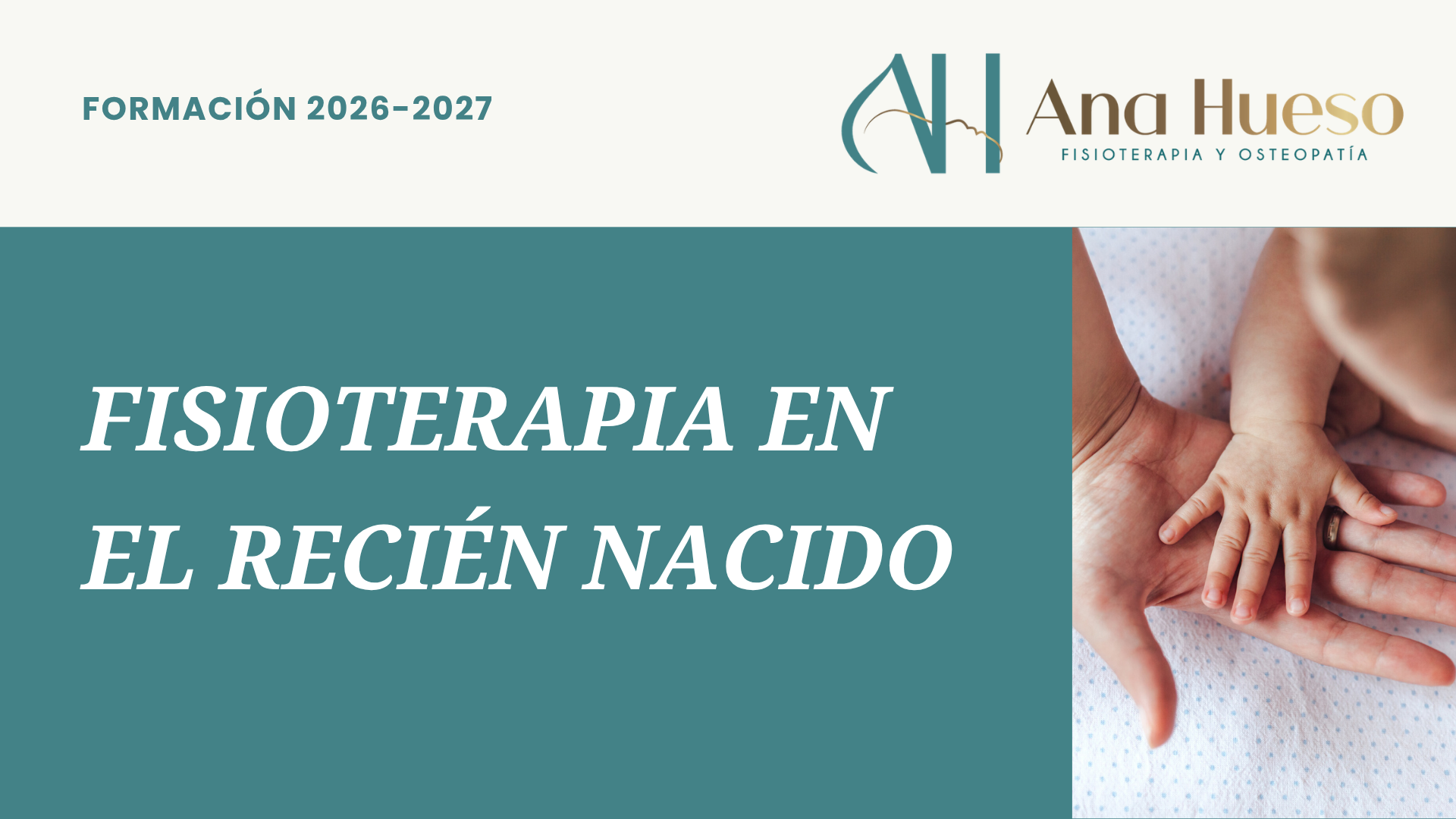 Fisioterapia para recién nacido