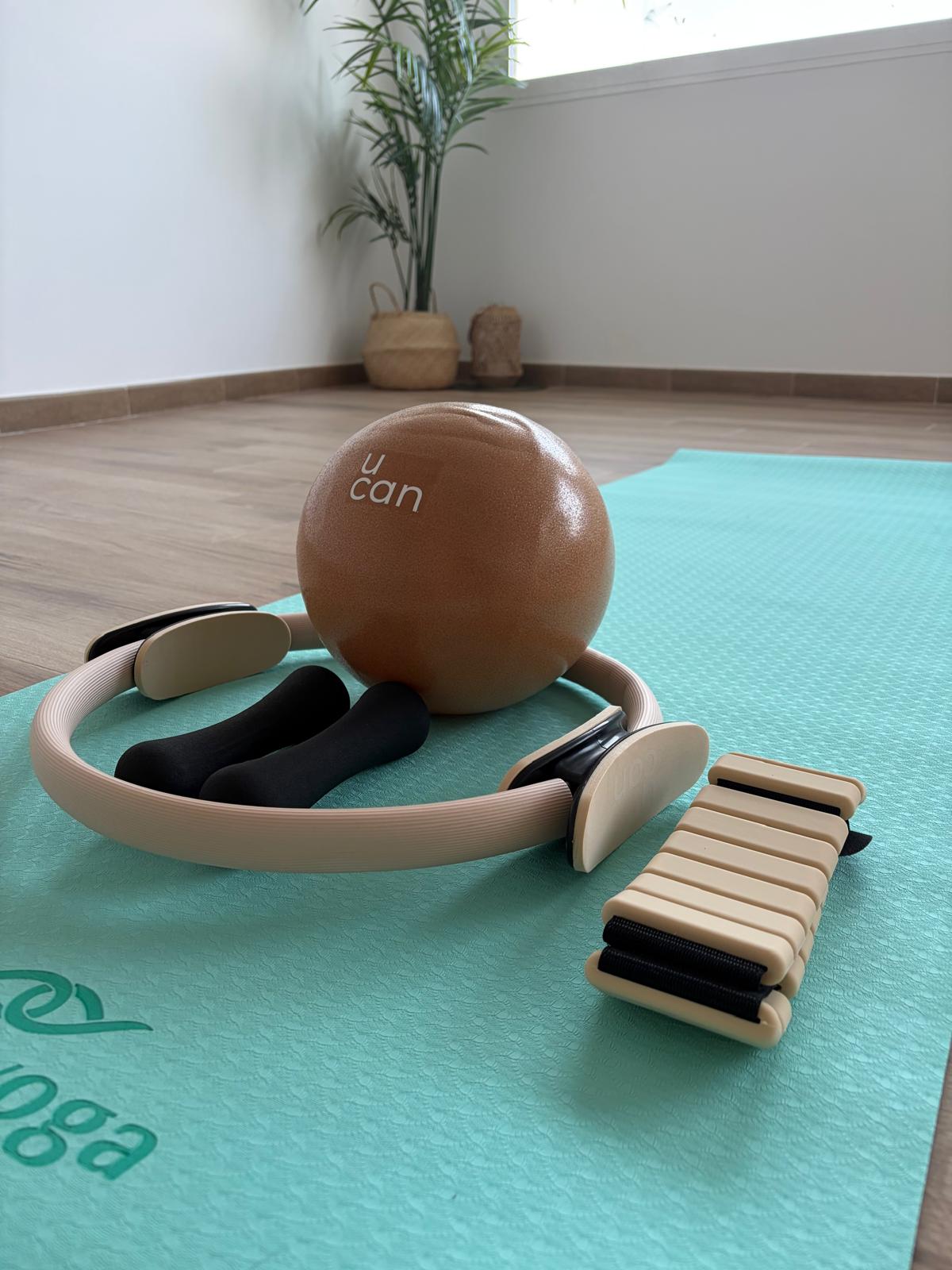 Aro, pelota y accesorios para las clases